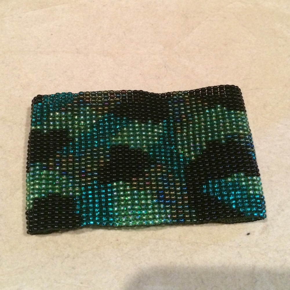 Beaded Camouflage bracelet